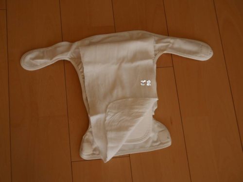 布おむつ 当て方