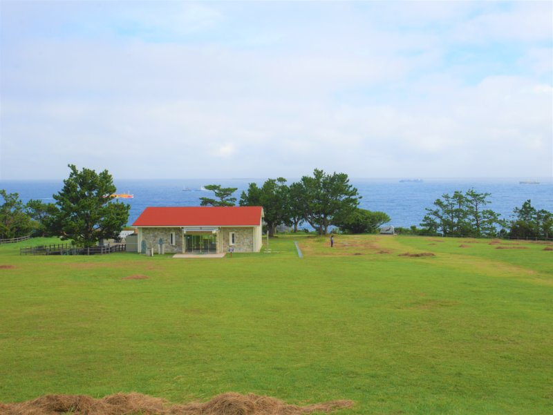 潮岬の潮風の休憩所