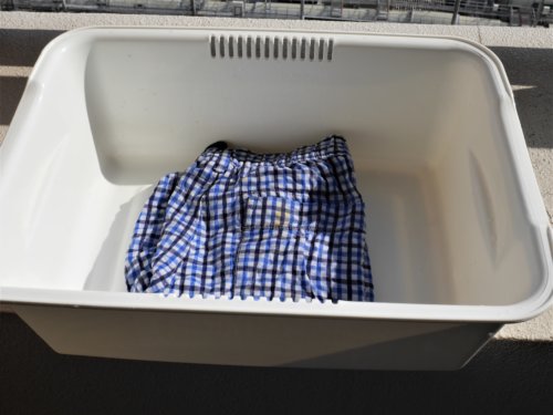 トマトソース 汚れを落とす